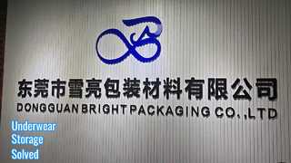 borsa con cerniera per biancheria intima