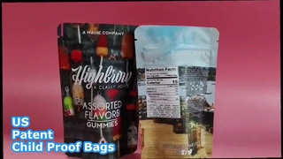 Produttore di borse a prova di bambino fabbricato in Cina con soluzioni di imballaggio CR brevettate negli Stati Uniti