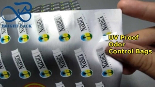 sacchetto di plastica argento