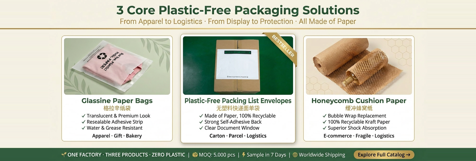 Qualità Sacco di carta senza plastica fabbrica
