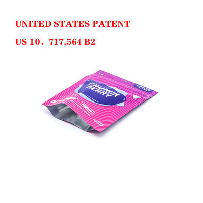 Sacchetti di pellicola protettiva per bambini resistenti agli odori Sacchetti protettivi per bambini con cerniera di plastica