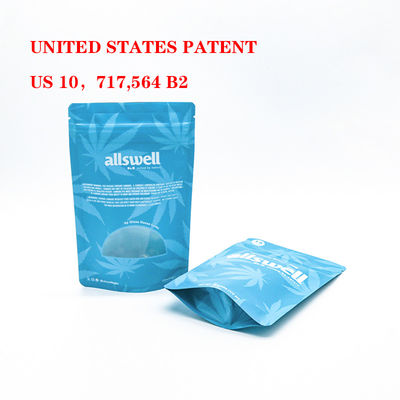 Sacchetti antiodori e sicuri per bambini con serratura a cerniera di plastica autoappoggiabile