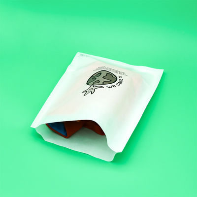 Piccole borse di vetro decorate per biscotti Borse di imballaggio Borse interne di carta di cera di vetro