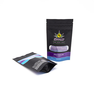 Borsa monouso per vape Mylar Premium Weed Bag Borsa di imballaggio in poliestere customizzata resistente ai bambini