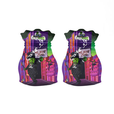 Weed Mylar Bag Food Storage Sicurezza per bambini 15x20cm a prova di manomissione