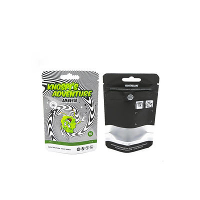 3.5g 7g sacchetto a cerniera a prova di bambini sacchetto Mylar per tabacco personalizzato