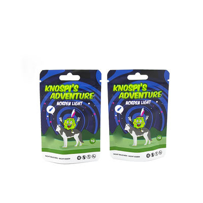 Imballaggio su misura Mylar tabacco lamellato Wacker sacchetto di plastica con cerniera