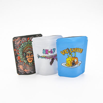 Cigaro / sacchetto per tabacco Mylar con disegno di plastica resealabile