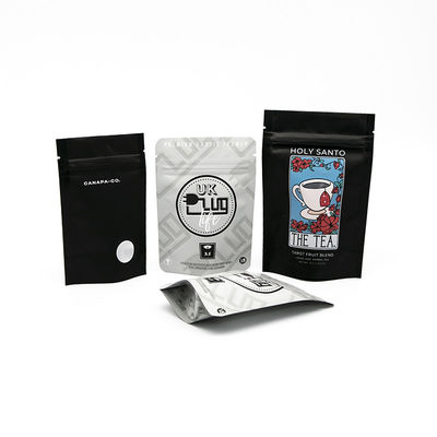 Borse con sacchetto a serratura zip stampato impermeabile biodegradabile di plastica in piedi di alluminio