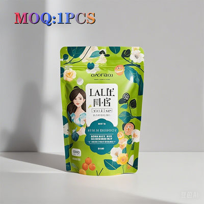 imballaggio a cerniera in plastica sacchetto mylar sacchetti di qualità alimentare per imballaggio alimentare