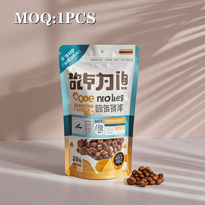 Fabbrica Logo personalizzato stampato sacchetto di polietilene di nylon di plastica per pane sandwich biscotti snack imballaggio