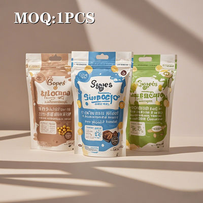 MOQ super basso 1 pezzo consegna rapida stampa digitale personalizzata prezzo all'ingrosso imballaggio alimentare sacca Mylar sacca