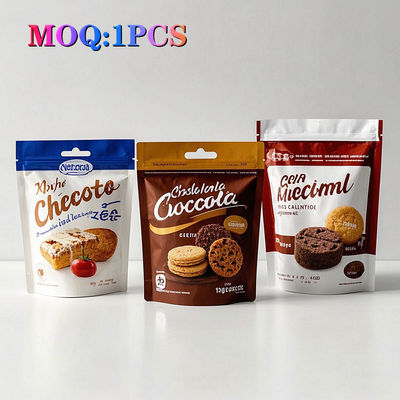 Sacchetti Mylar con cerniera antiodore personalizzati 100mg 250g 500g Patatine, snack, cibo, confezioni commestibili