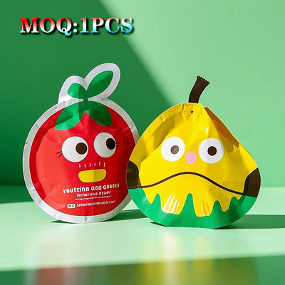 Sacchetti di imballaggio di caramelle stampati su misura Sacchetti di imballaggio di plastica Biscotti snack Sacchetti a ziplock Sacchetti di imballaggio di plastica Stand up pouch