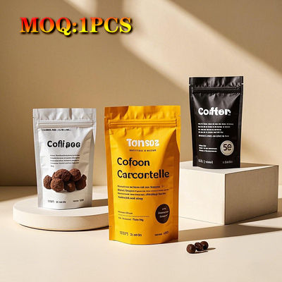 Stampato su misura lucido scherzo faccia antiodore zippia chiudibile di nuovo 3 sigillo laterale borsa Mylar piatta