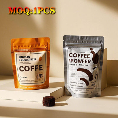 Al dettaglio sacchetti di plastica ricapribili su misura imballaggi alimentari sacchetto stand up sacchetto a zip con logo