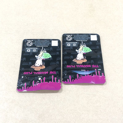 Logo e stampa personalizzata colore alimenti cioccolato odore prova umidità prova sacchetto Mylar