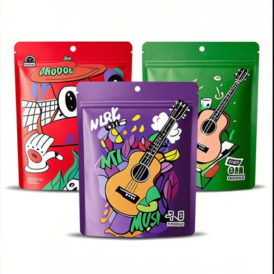 Sacchetti in Mylar multistrato premium per confezionamento caffè/tè/snack/noci - Design con sigillo riutilizzabile