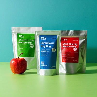 Borse di plastica a prova di bambino Fabbrica diretta Borse ad alta barriera per prodotti domestici