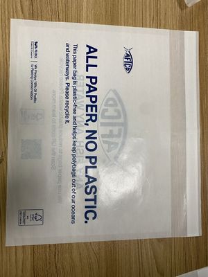 Semplicità auto sigillatrice Sacchetti di carta di vetro Responsabilità ecologica Soluzioni all'ingrosso di vetro