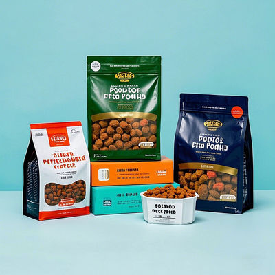 Mylar Bags Custom Printed Budget - Friendly For Pet Food Factory Direct