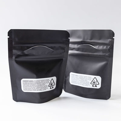 Sacchetti con cerniera a prova di bambini FDA Compliant Food-Grade PE Material Custom Sizes Printing