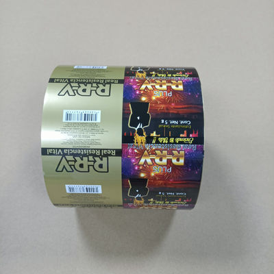 Rollo di pellicola in foglio di alluminio a più strati ecologico, spessore e larghezza flessibili