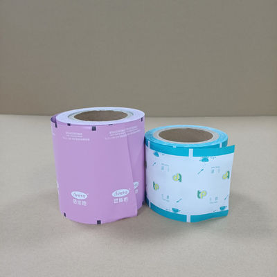 Pellicola a rotolo per macchine di imballaggio automatiche - pellicola laminata PET/CPP sigillabile termicamente per riempimento ad alta velocità