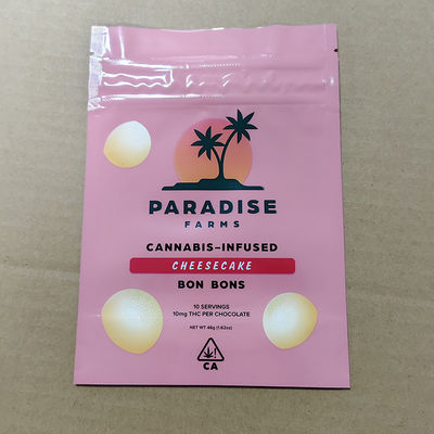 Portafogli trasparenti con cerniera di materiale composito per i chicchi di caffè, snack e imballaggi per animali domestici