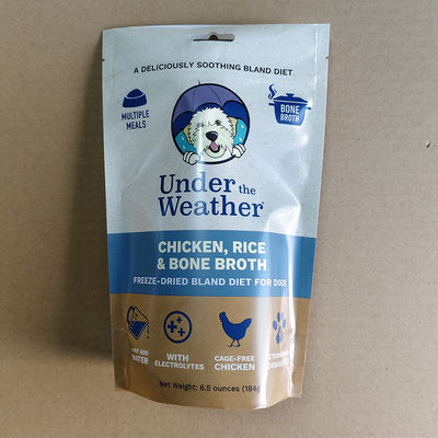 Borsa a misura Eco-Friendly Risaleable per il caffè alimenti per animali da compagnia cosmetici 100g 500g 1kg