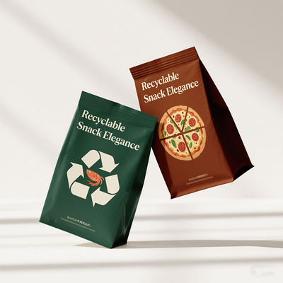 Al dettaglio sacchetti di imballaggio sigillati a 8 lati ecologici riciclabili dimensioni personalizzabili