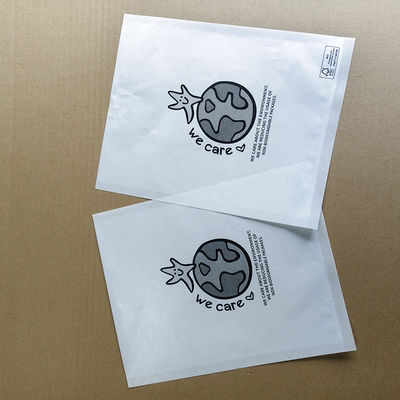 Sacchetti di carta di vetro riciclabili ecologici resistenti al grasso vista chiara per artigianato alimentare articoli piccoli