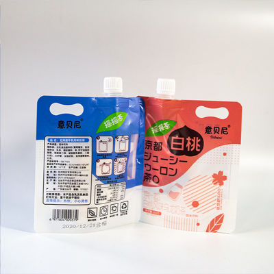 Performance di isolamento Temperature di ritenzione ≤4°C 35mm TPU Spout Silicone Valve Bubble Tea Bag