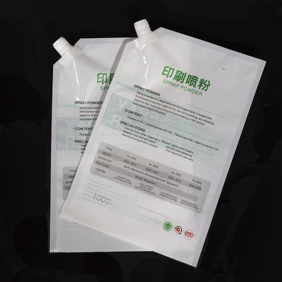 Busta con beccuccio da 500ml Eco-Friendly a 7 strati PET / AL / PE Laminato per soluzioni di imballaggio sostenibili ed eco-consapevoli