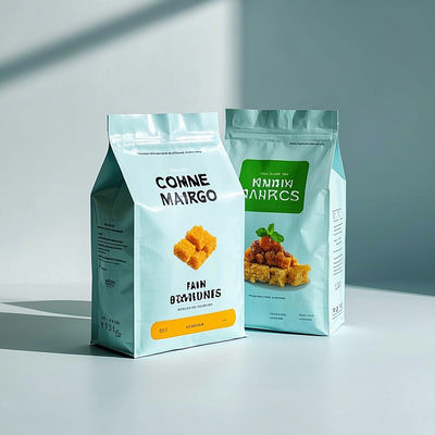 Sacchetti di barriera Mylar riciclabili. Contenuto riciclato post-consumo del 30%