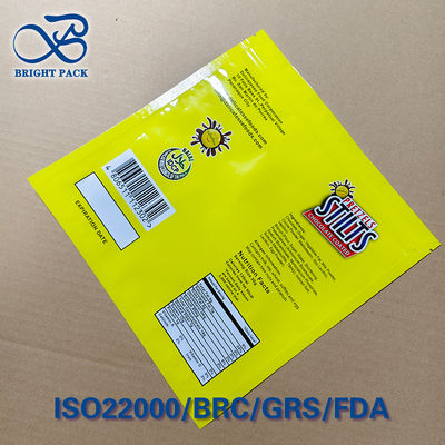 Custom Logo Heart Shape Stand Up Zipper Bags, sacchetti di imballaggio resealabili per dolci e snack.