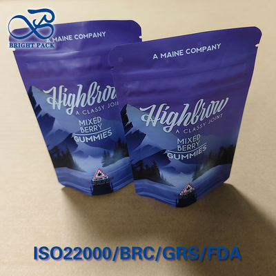 Sacchetti a prova di bambino con stampa Notturna di Montagna Innevata