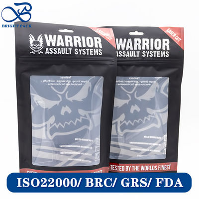 Sacchetti in Mylar Resistenti all'Acqua, Bustine Stand-Up per l'Imballaggio di Abbigliamento con Finestre Trasparenti, Vendita all'Ingrosso.