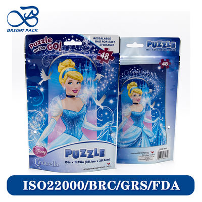 Stampa a colori Materiali personalizzati Risalabili Borse a zip per giocattoli Imballaggio Fabbrica Vendite dirette.