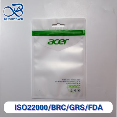 Sacchetti antistatici a tre lati con finestre trasparenti per l'imballaggio di prodotti elettronici, riciclabili e personalizzabili.