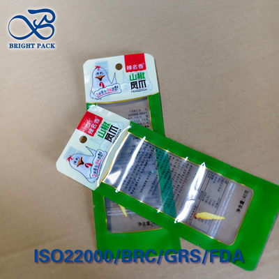 Taschino a vuoto a prova di manomissione per zampe di pollo ASTM F3510 Barriera O2 a prova di bambini < 0,5 cc/die