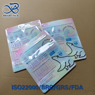 Borsa da lavanderia 4-in-1 riciclabile su misura con stampa in gravura a 10 colori