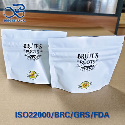 Borsa a prova di bambino con stampa minimalista Push-Twist Lock conforme alla norma ISO 8316