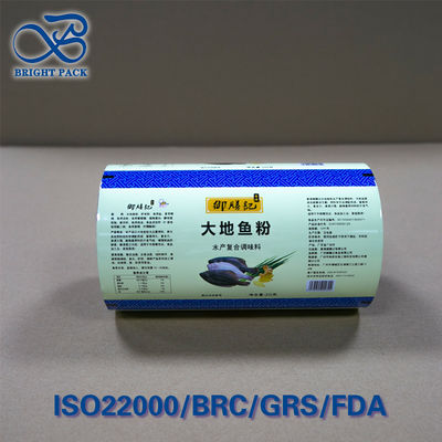 Film composito ad alta barriera per imballaggi di condimenti miscelati acquatici di dimensioni personalizzate certificato FDA