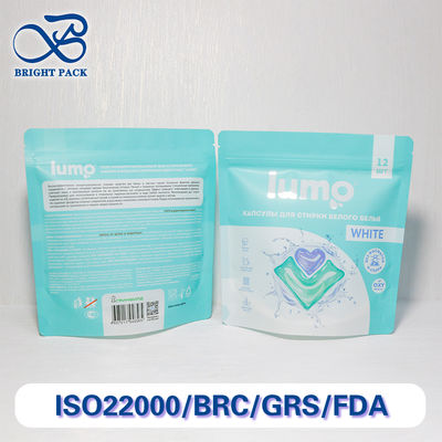 Borse stampate su misura con cerniera e protezione contro l'umidità.