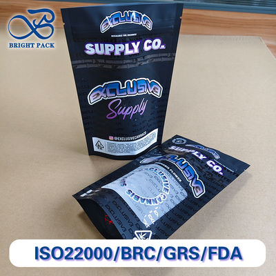 Sacchetti a cerniera a prova di bambino certificati per imballaggi farmaceutici, a prova di grasso e stampa su misura.