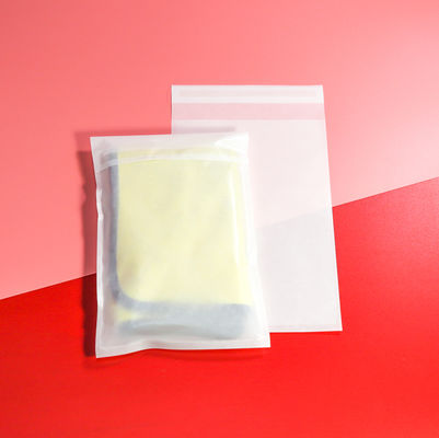 Borsa di carta di vetro a degradazione al 100% Borsa di carta di cera per T-shirt e confezioni di abbigliamento