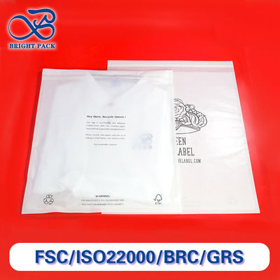 5x7 Acid Free Glassine Bag Kraft Biodegradable Cellophane Bags T-Shirt Abbigliamento confezionamento