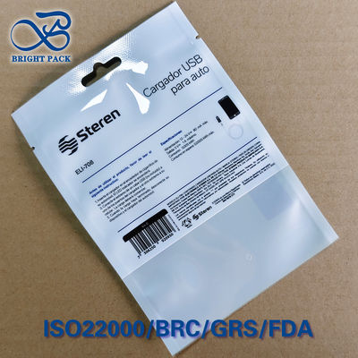 Buste per imballaggio USB personalizzate con stampa, da 1 a 8 colori, logo/marchio in rotocalco