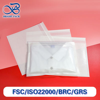 Sacchetti di carta di vetro bianco semillucente biodegradabile rivestito con cera per magliette